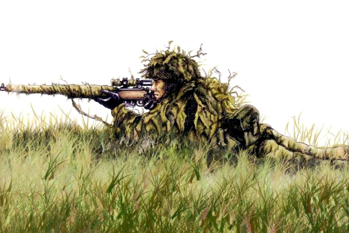 Ghillie Sniper СВД Art