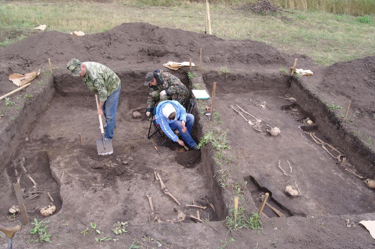 Работа Вожской археологической экспедиции, созданной на базе нашего музея