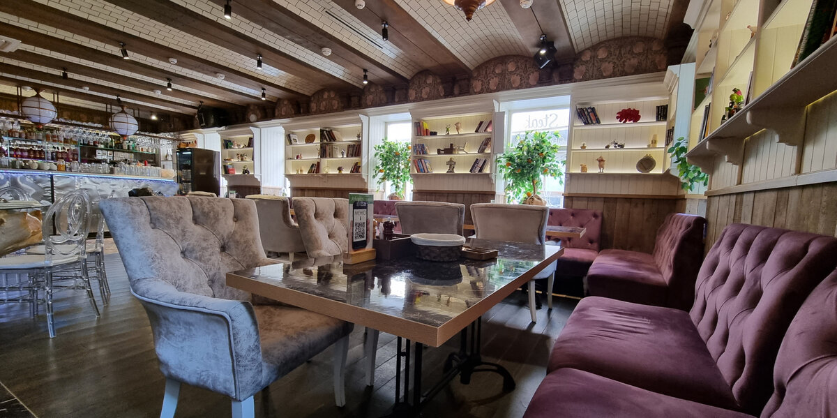 "Арбатский Базар", интерьер