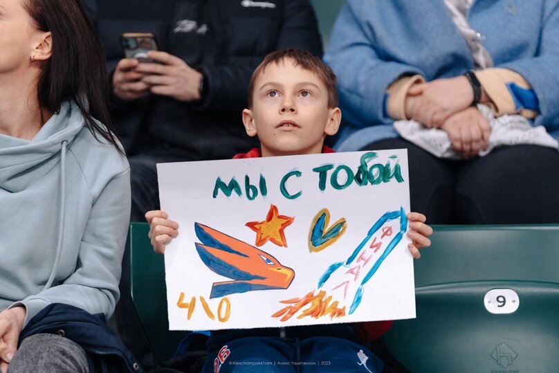     "Сокол" - "Рубин", 7.04.23г. Фото: Алекса Чампакхама/ХК «Сокол» Красноярск.