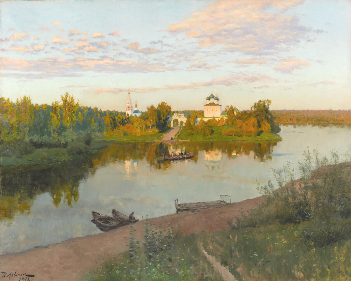 "Вечерний звон" И. Левитана