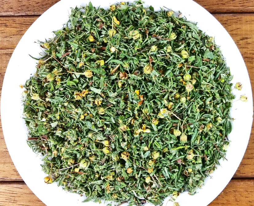 Сушеный курильский чай (лист + цвет)