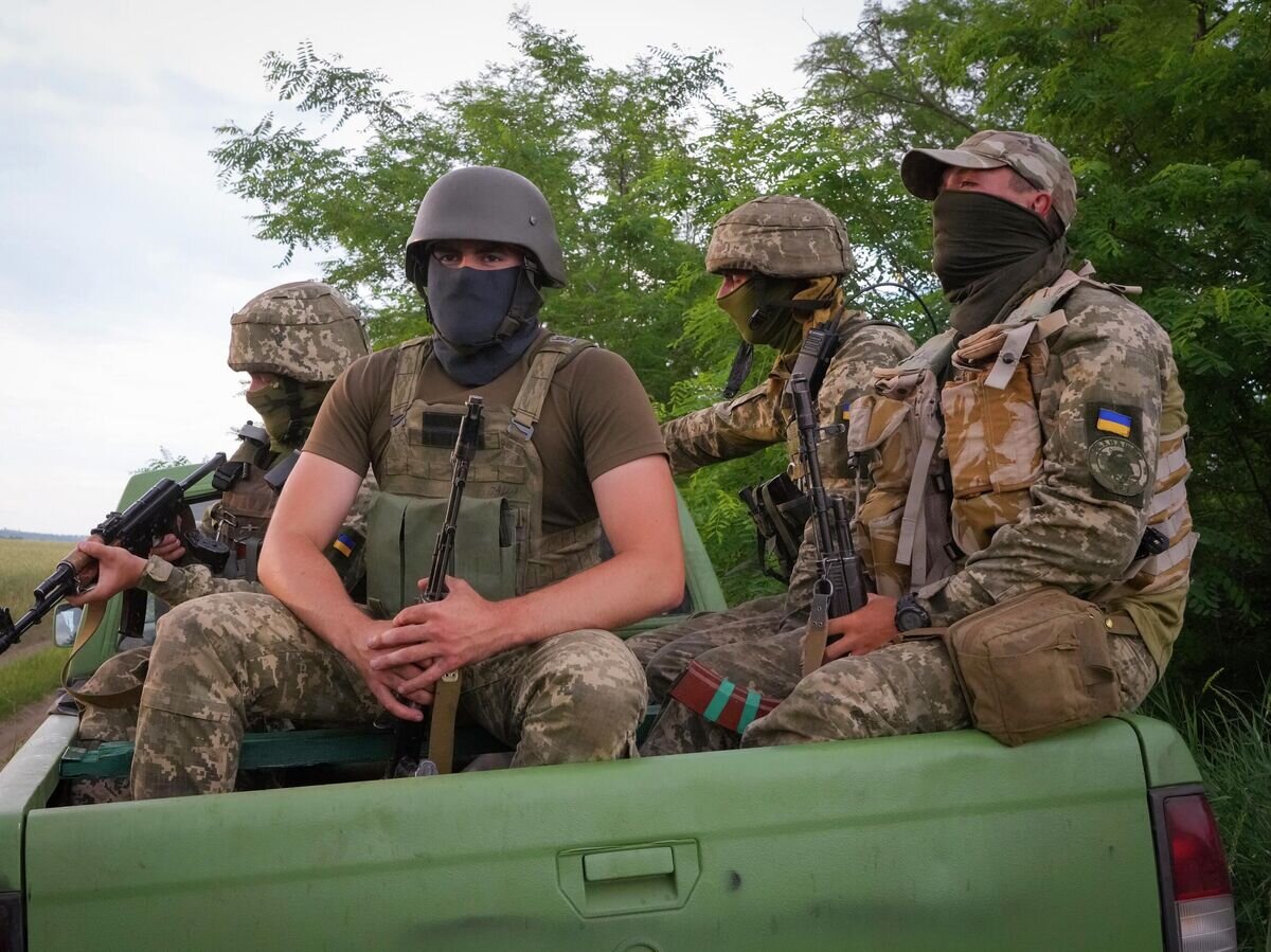    Спецназ ВСУ в Донецкой области© AP Photo / Efrem Lukatsky