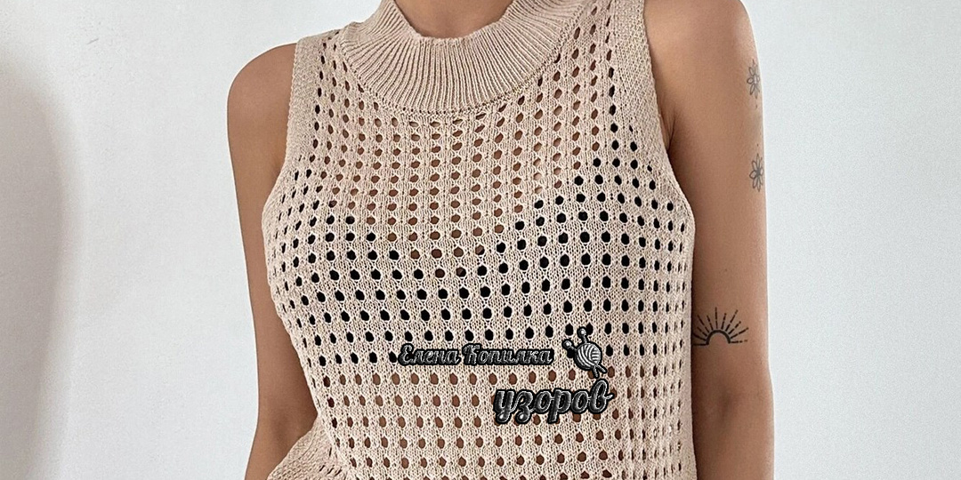 ТОПЫ СПИЦАМИ НА ЛЕТО 2023! Сохраняйте идеи!