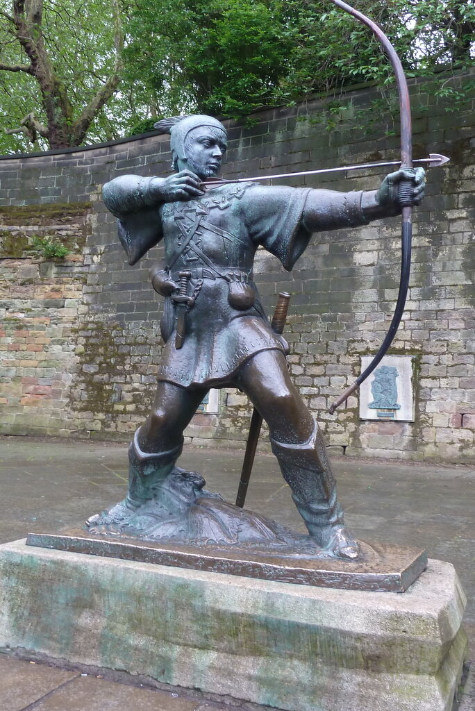 Памятник Робин Гуду. Ноттингем.