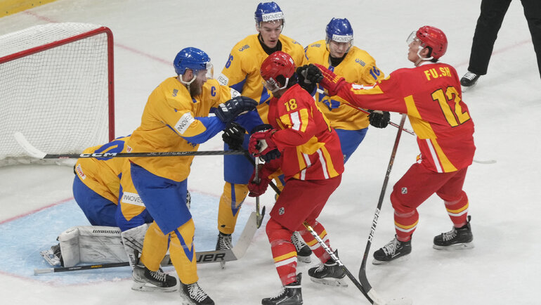    Китай — Украина — 5:4 ОТ. Reuters