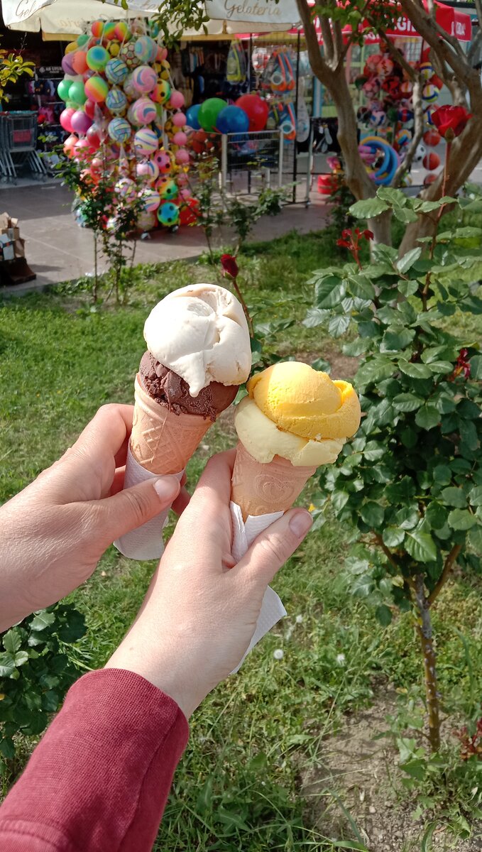 Мороженое в Турции 