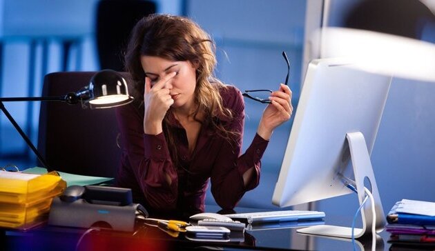 Устают глаза при работе за компьютером