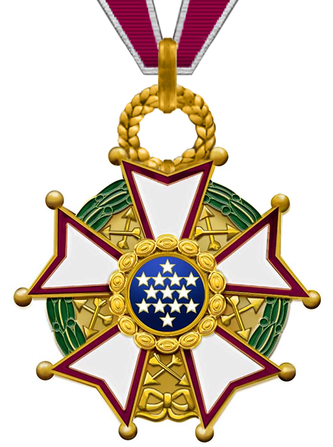 Орден "Легион почёта" (Legion of Merit) — военная, шестая по значимости награда США, вручаемая военнослужащим Вооруженных сил США, а также военнослужащим дружественных государств, за исключительные и выдающиеся заслуги и достижения по службе в чрезвычайной обстановке. 