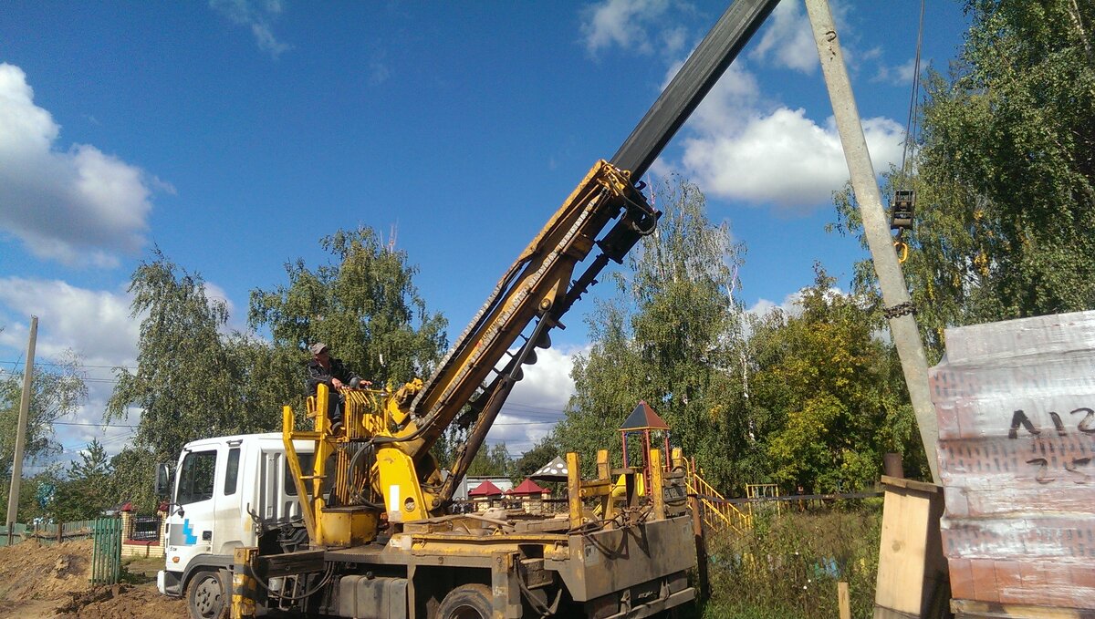 Установка второй электроопоры