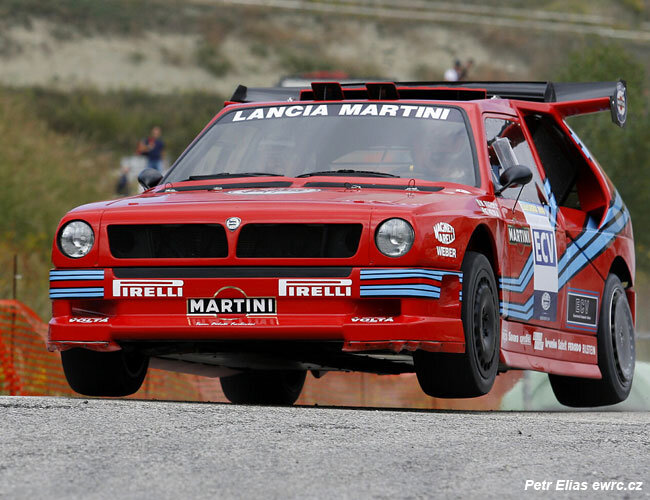 Lancia Delta ECV на Rallу Legend. Сан-Марино 2010 год