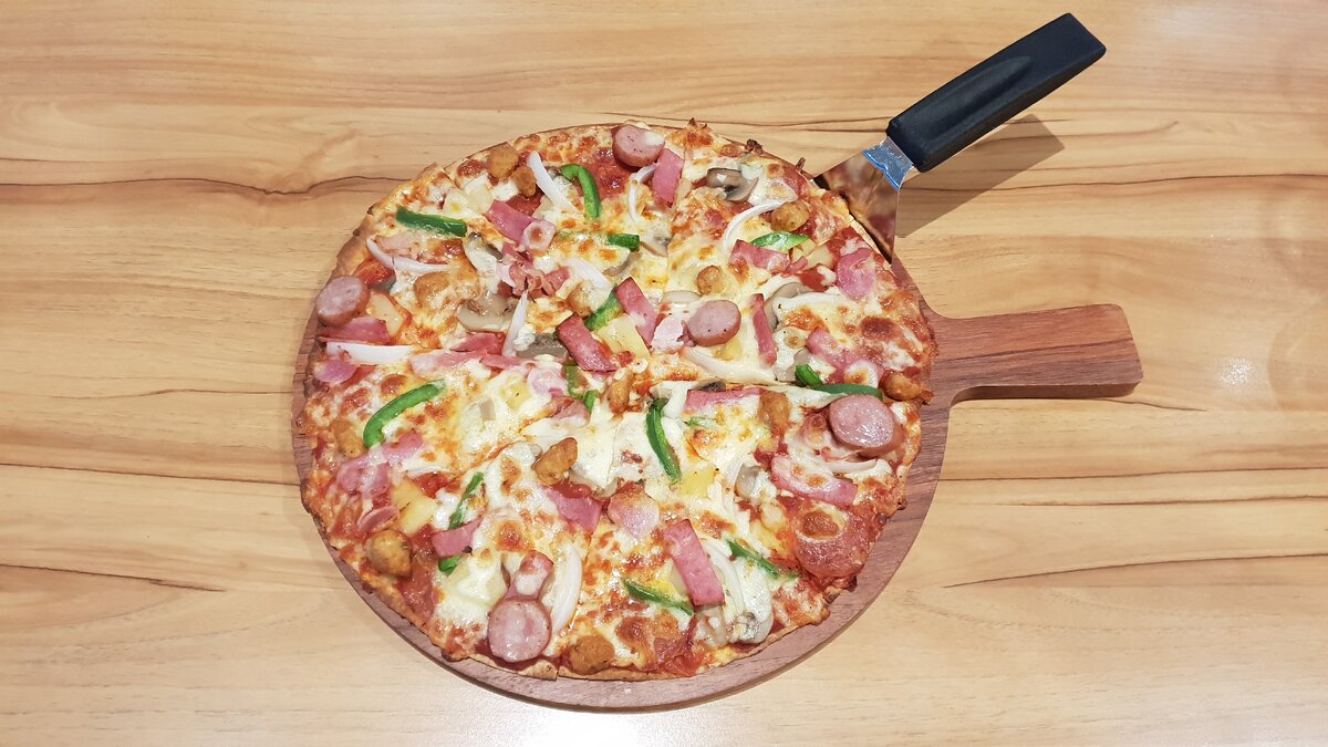 Вкусная и фотогеничная пицца в The Pizza Company