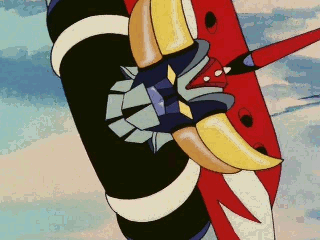 Главный герой в своём мехе.