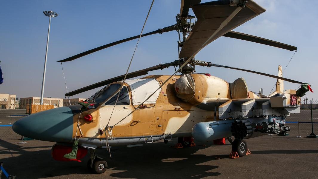 Боевой разведывательно-ударный вертолет Ка-52. Фото: ТАСС/Лысцева Марина