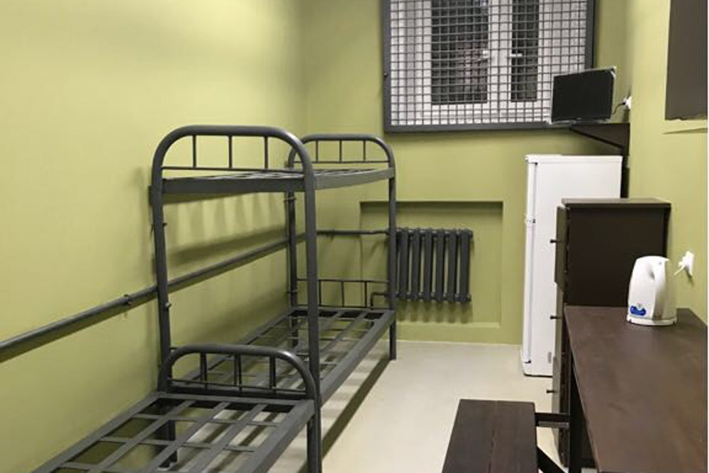 Стандартная камера в Матросской тишине рассчитана на 3-4 человеков