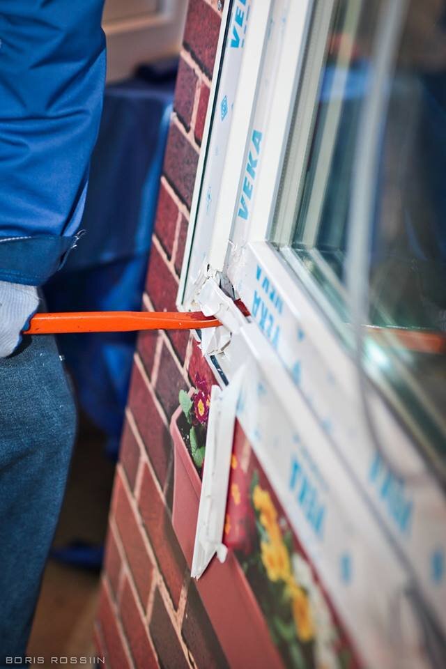 "Силовой приём" в Великом Новгороде, осень 2018. Тоже не получилось :) 