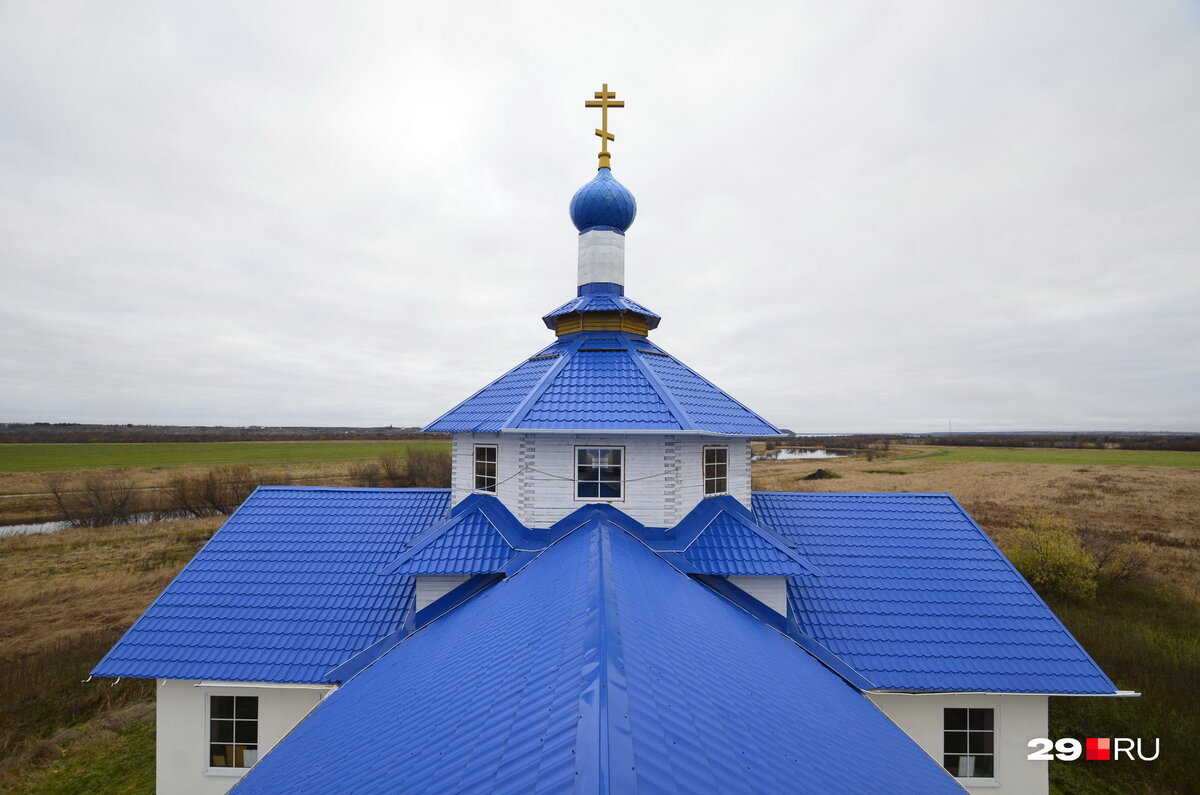 Село Троица Северная Двина