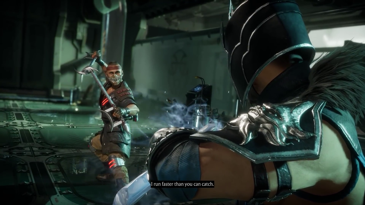 Фрагмент из игры Mortal Kombat 11