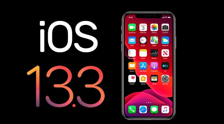На данный момент самая последняя версия iOS и iPadOS — 13.3