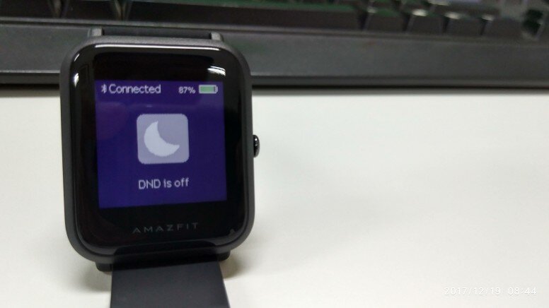 Amazfit bip store smart dnd