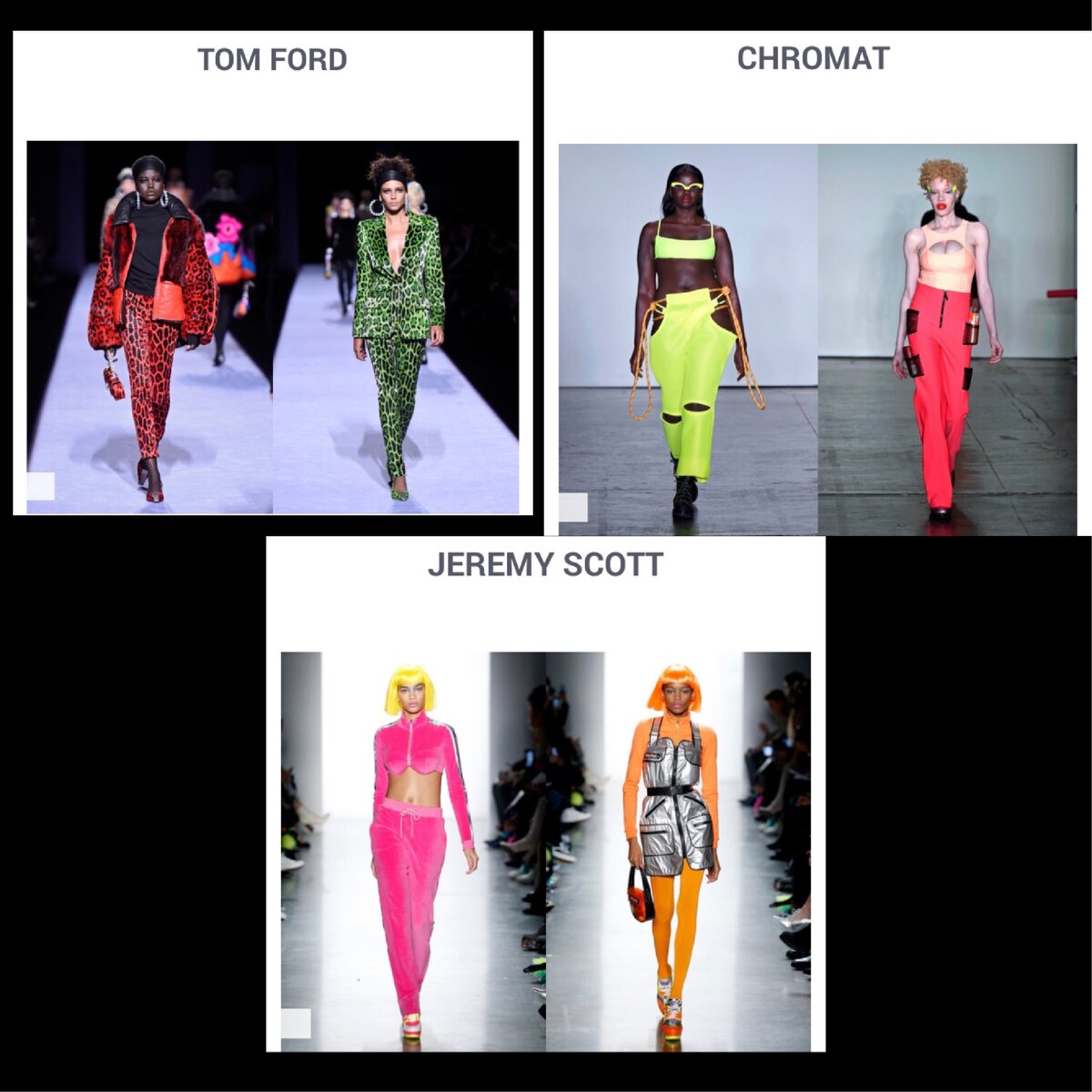 Это фотографии с показов мод 