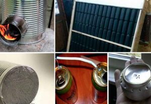 Самоделки из пивных и жестяных банок  