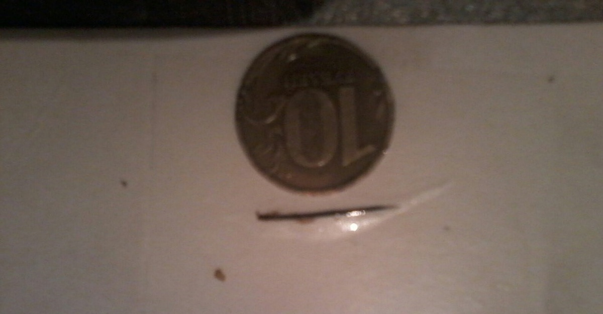 Фото осколка.