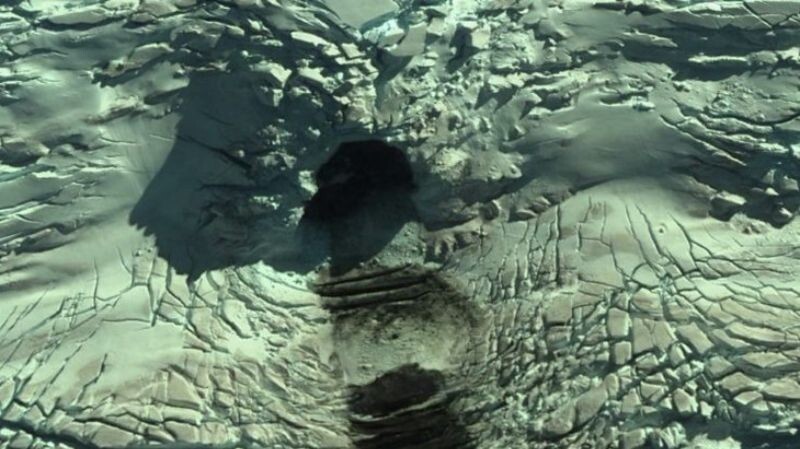 Антарктида карта Google Maps. Источник Ютуб thirdphaseofmoon 