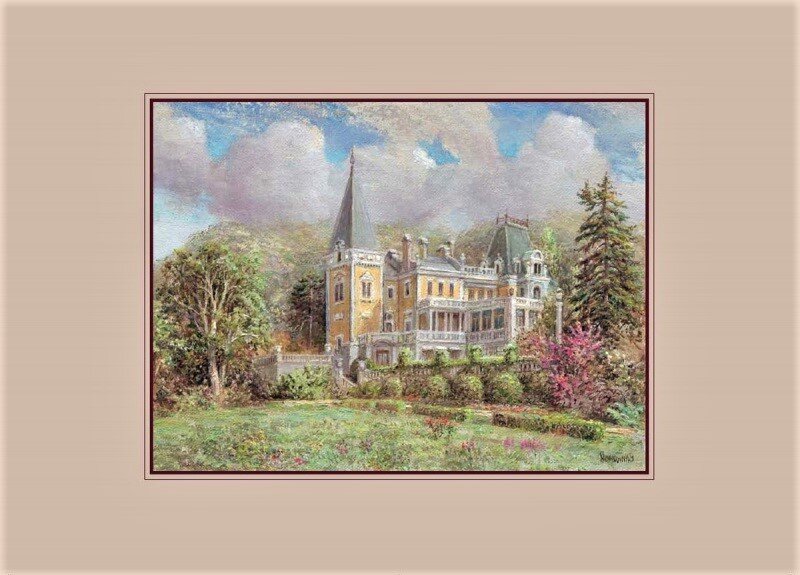 Владимир Никонов, "Южная башня Массандровского замка",  2012