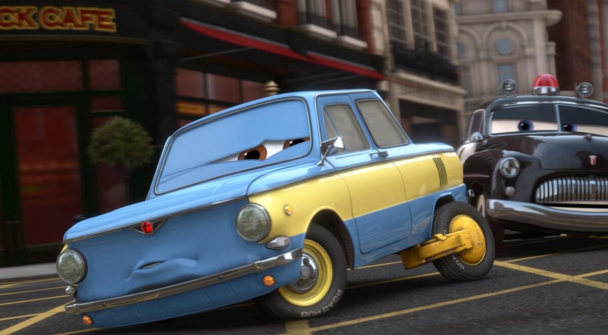 Тачки 2 русский гонщик