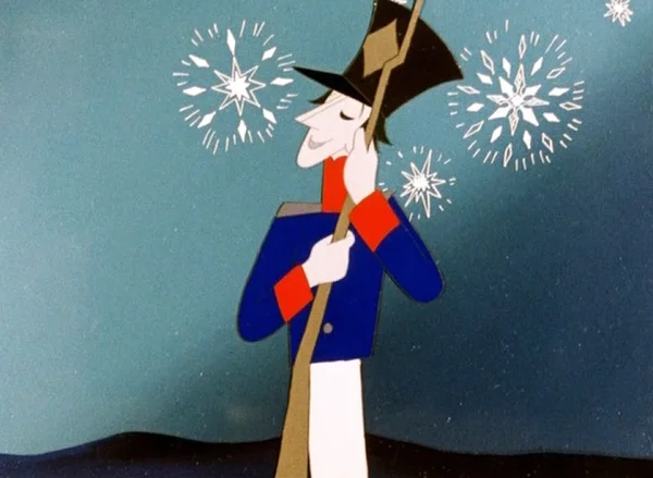  Картинка взята из интернета. Кадр из мультфильма "Стойкий оловянный солдатик"
 