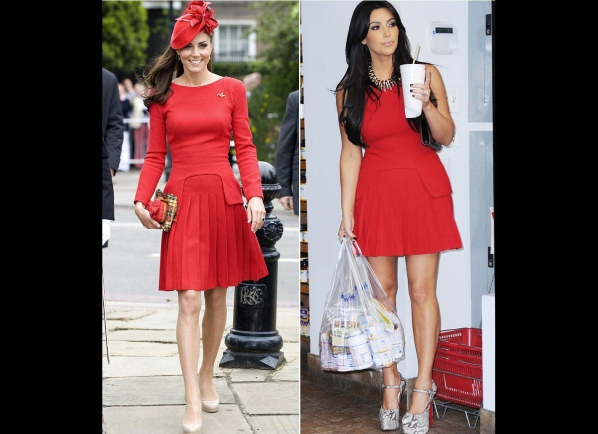 Герцогиня Кембриджская Кэтрин, Ким Кардашьян