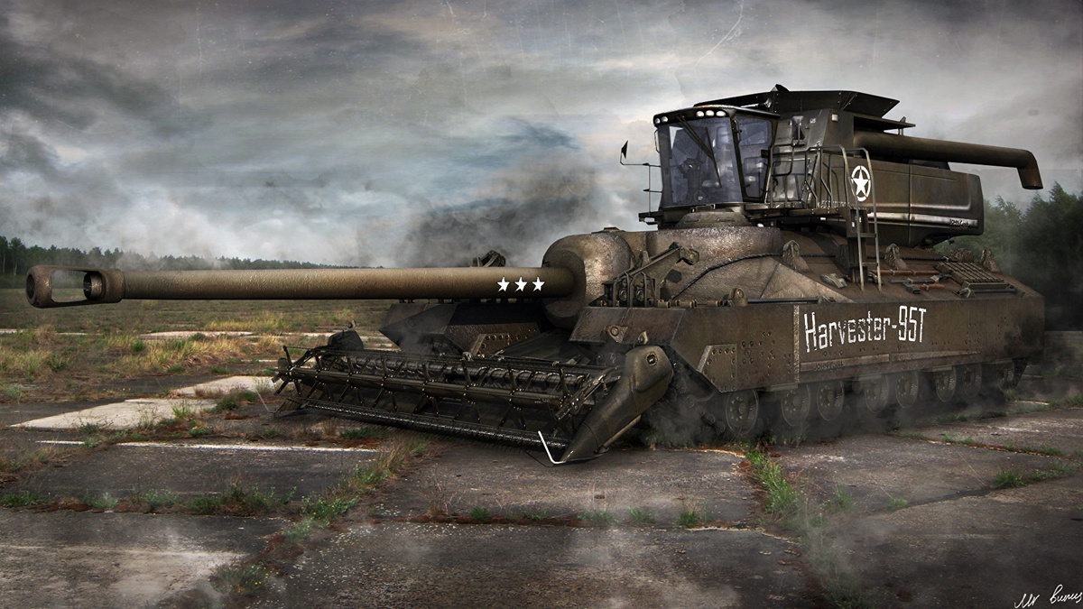 По-моему, самая узнаваемая фотография из World of Tanks