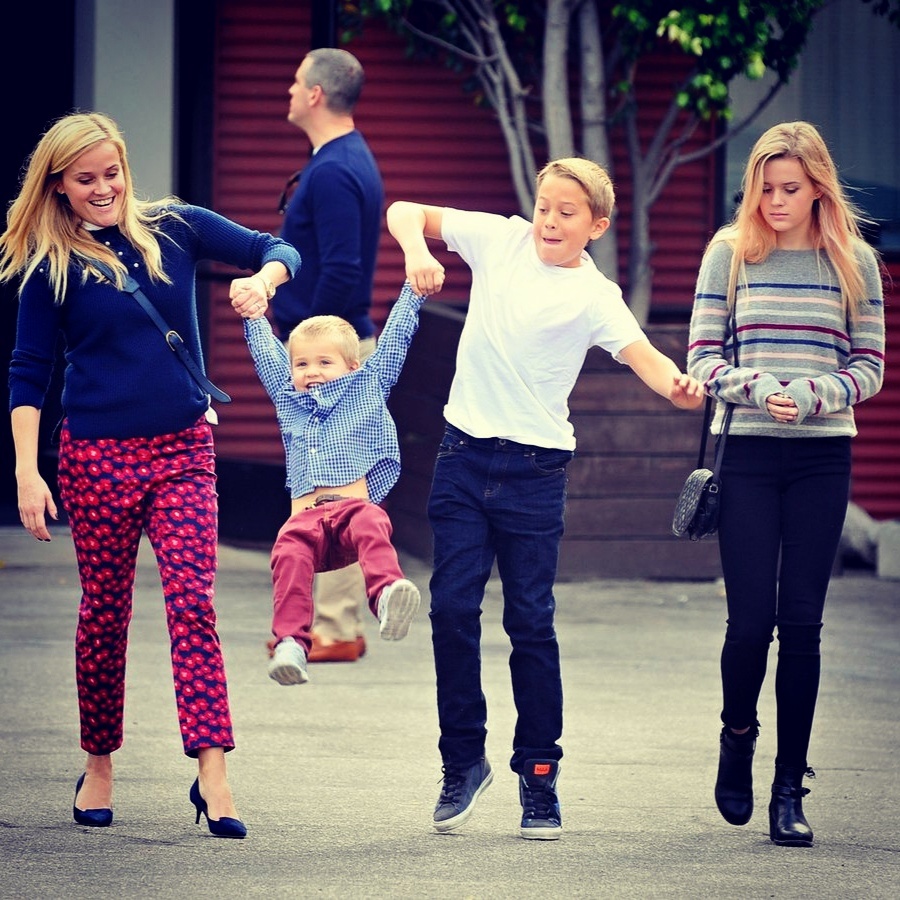 Риз с детьми