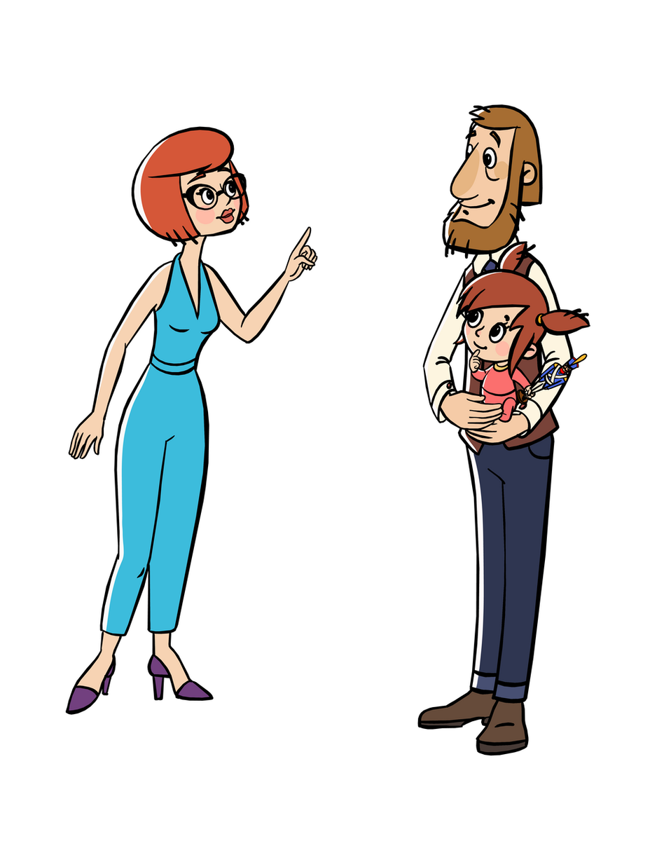 Папа и мама