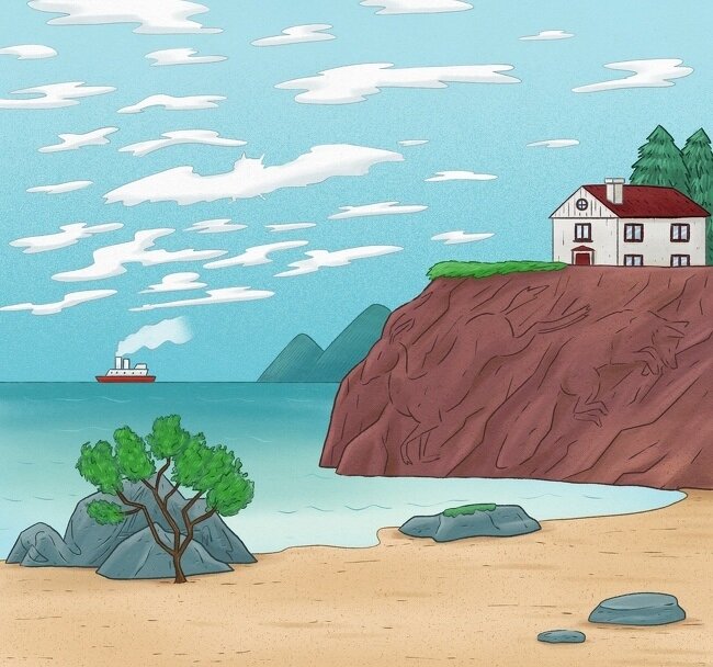  3 зверя и 1 птица