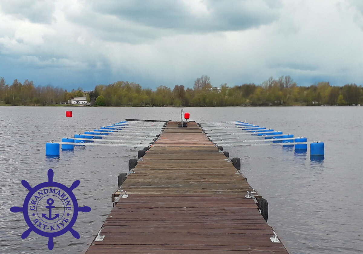 причал в яхт-клубе Грандмарин (15 Причал Выборг)