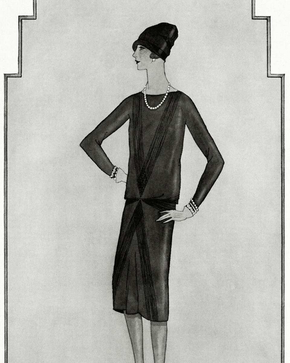 Черное платье шанель 1926