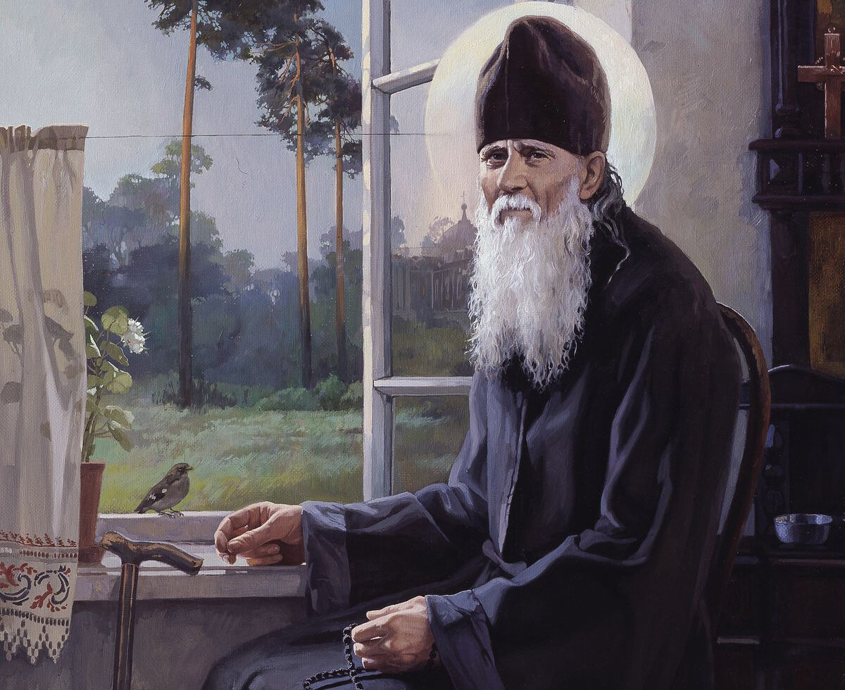  ДЕТСТВО 

Великий Богоносный старец иеросхимонах Амвросий (в миру Александр Михайлович Гренков) родился 23 ноября 1812 года в селе Большая Липовица Тамбовской губернии. Во святом крещении он был назван Александром, в честь благоверного князя Александра Невского, память которого совершалась в самый день рождения младенца. Его отец, Михаил Федорович, занимал должность сельского дьячка. Мать, Марфа Николаевна, занималась воспитан нем своих детей, а их было восемь человек. В их семье жили еще дед и бабушка. Александр рос веселым и резвым мальчиком. Он любил сельское приволье и шумные игры. Его детское воображение постоянно было наполнено забавами, и поэтому ему не сиделось дома. Часто случалось, что, получив от старших какую-нибудь работу по дому, он при первой же возможности бросал ее и убегал на улицу.
Родители, а также дед и бабушка были людьми глубоко религиозными и благочестивыми, и это находило свое отражение в укладе семейной жизни. О матери своей старец всегда говорил, что она была святой жизни. Понятно, что резвость Александра не находила одобрения в этой степенной и скромной семье, где на все детские, даже невинные, шалости смотрели как на значительные проступки. Поэтому к мальчику в семье относились с холодностью; и ни дед, ни бабушка, ни даже родная мать не любили его так, как остальных его братьев, которые пользовались вниманием и любовью старших. «Однажды, – так впоследствии передавал сам старец Амвросий, – очень раздосадованный этим, я решил отомстить брату, которого особенно любили родители. Зная, что дед мой не любит шума и что, если мы дети, бывало, расшумимся, то он всех нас без разбора: и правого, и виноватого – отдерет за чуб, я, чтобы подвести своего братишку под тяжелую руку деда, раздразнил его. Тот закричал, и выведенный из терпения дед отодрал и меня, и его. А последнее-то мне и нужно было. Впрочем, мне и помимо деда доставалось за это порядком и от матери, и от бабки».
Однако все воспитание Александра проходило в строго религиозном направлении. Юному отроку старались привить любовь к чтению слова Божия, которое было основой всей жизни этой благочестивой семьи. Каждый праздник отец брал его с собой в церковь, где он вместе с родителем на клиросе читал и пел, что ему очень нравилось.