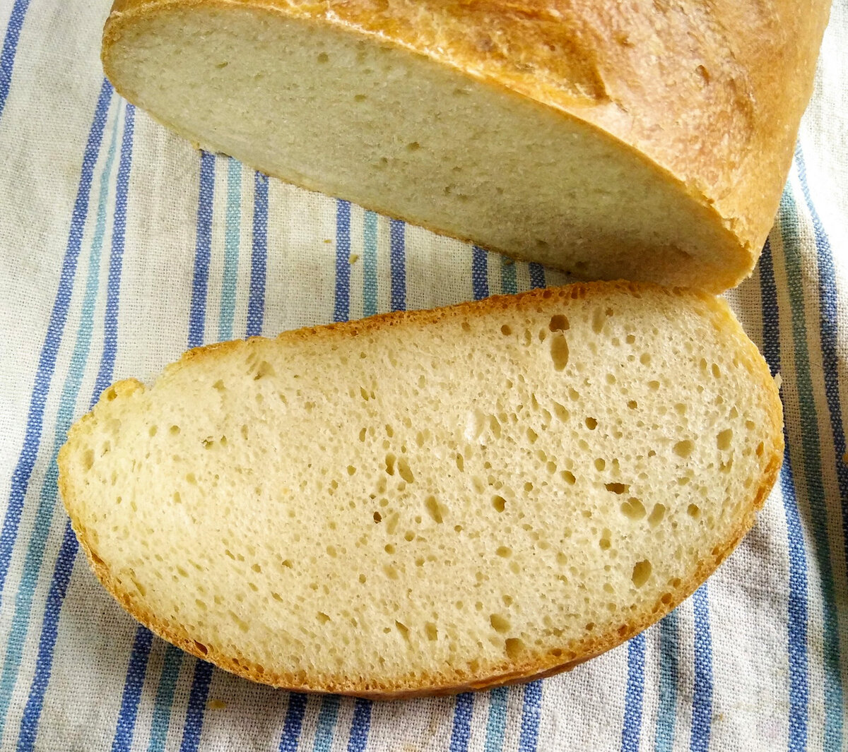 Простой хлеб на закваске