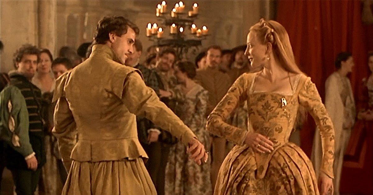 Кадр из фильма "Елизавета" 1998г.