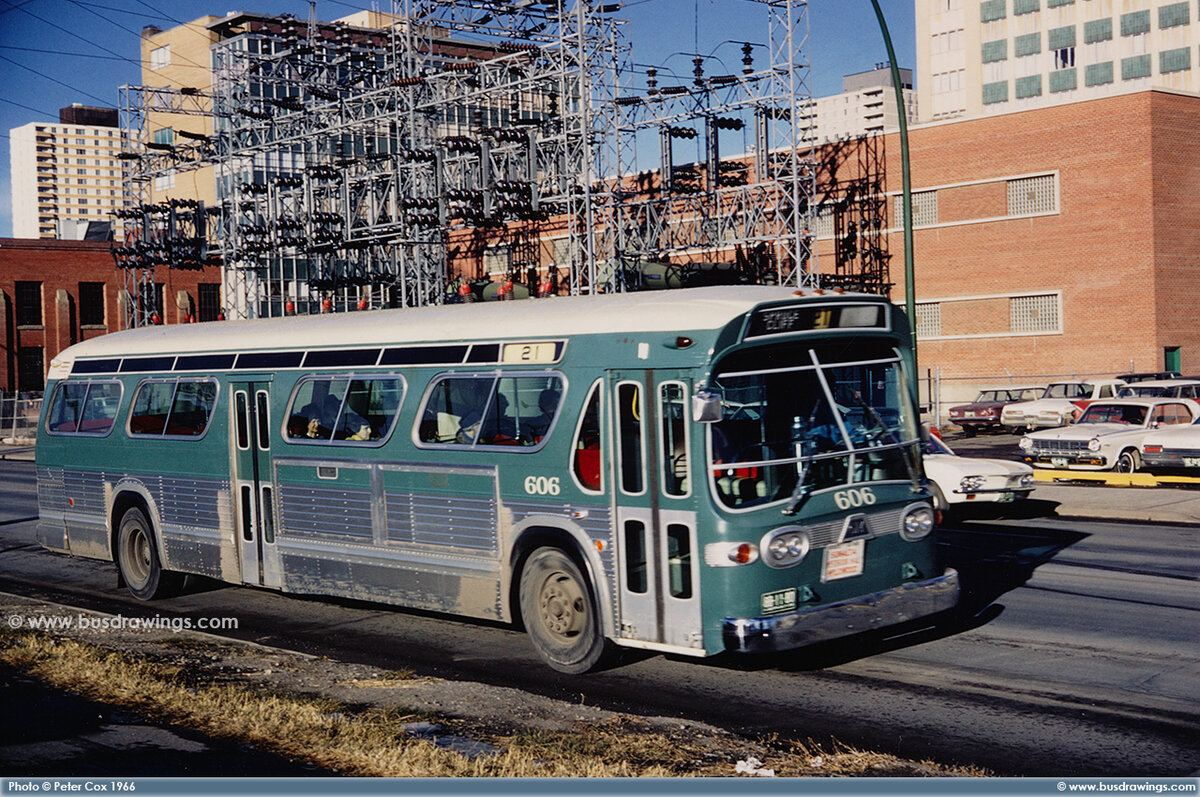 Автобус северная город. GM TDH 5303. 1966 GM TDH 5303. GM TDH-5301. TDH-5301.