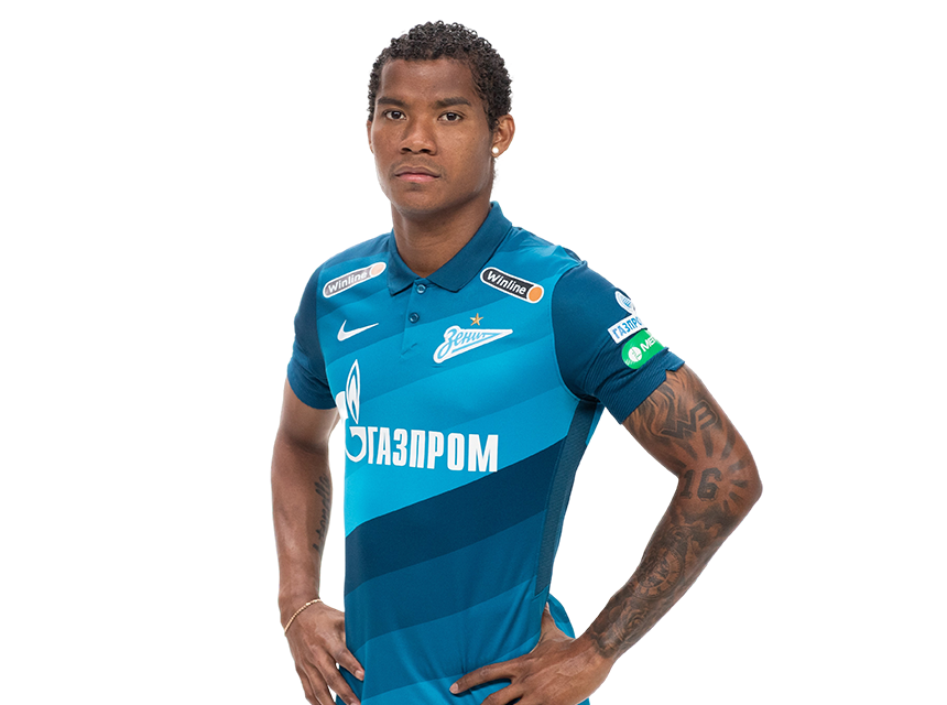 Вильмар Барриос. Фото с сайта: https://fc-zenit.ru/zenit/players/barrios/