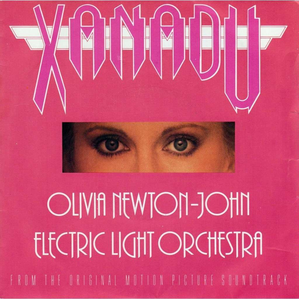 Обложка сингла "Xanadu" австралийской певицы Olivia Newton-John и британской электронной рок-группа Electric Light Orchestra