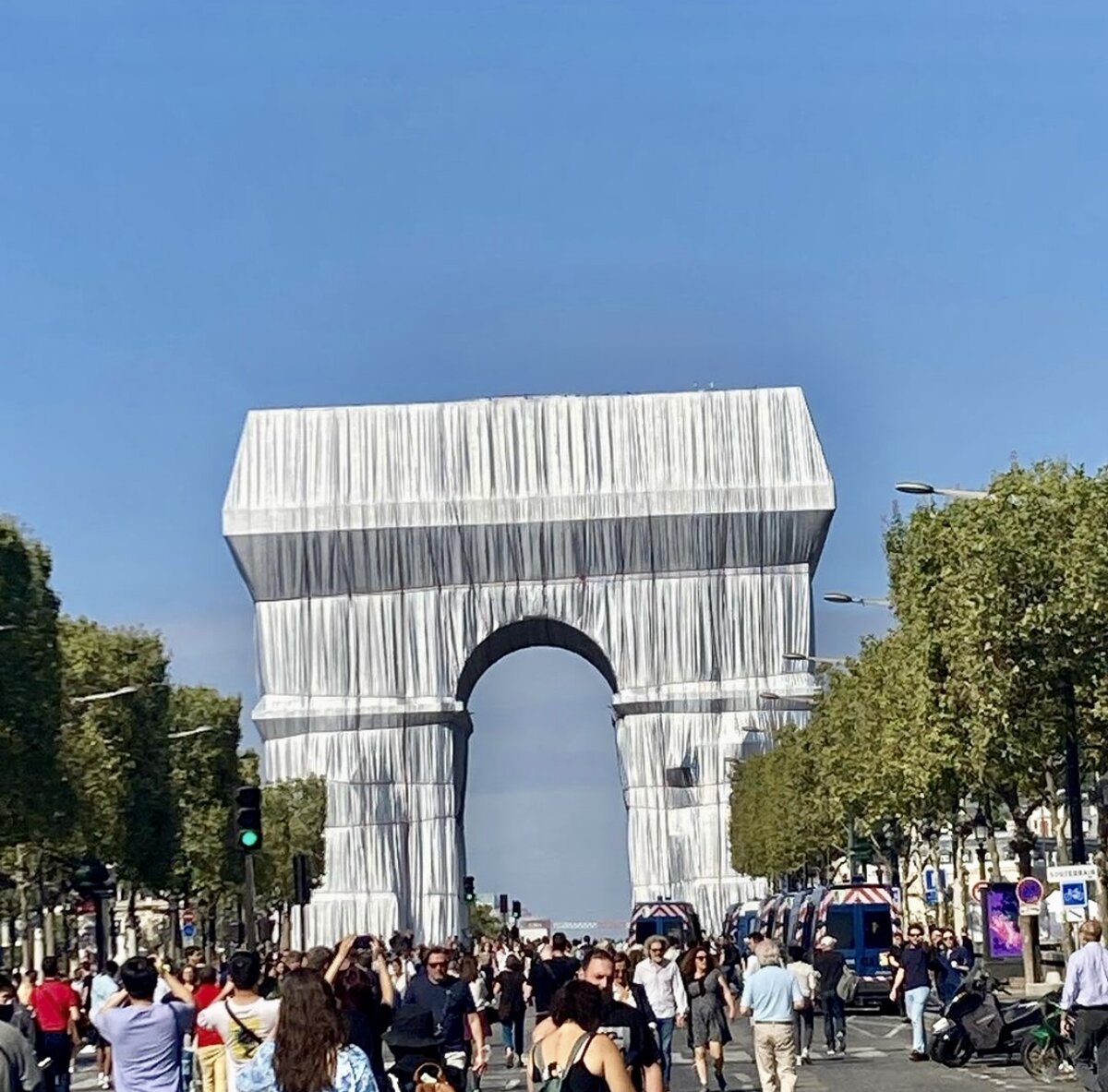 Триумфальная арка Париж 2022
