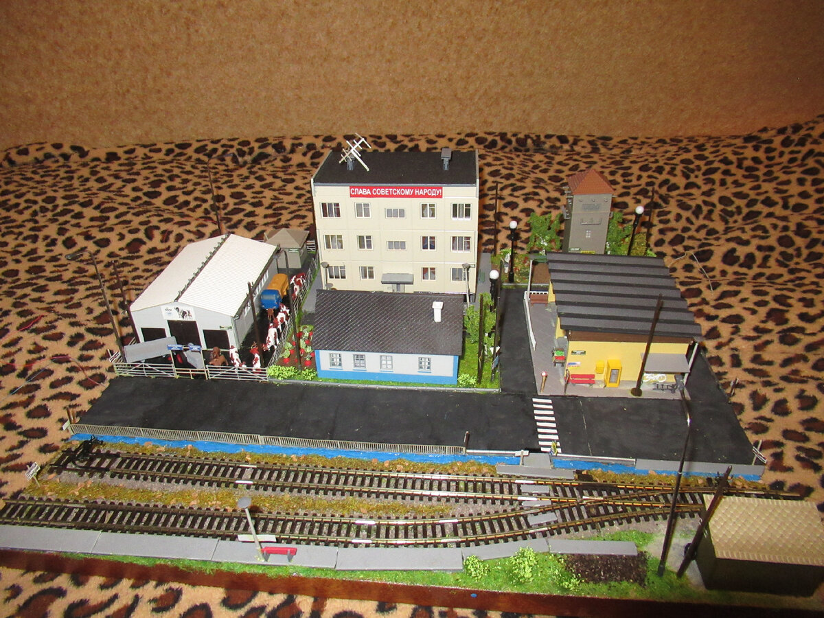 Общий вид диорамы "Новая Свалява"