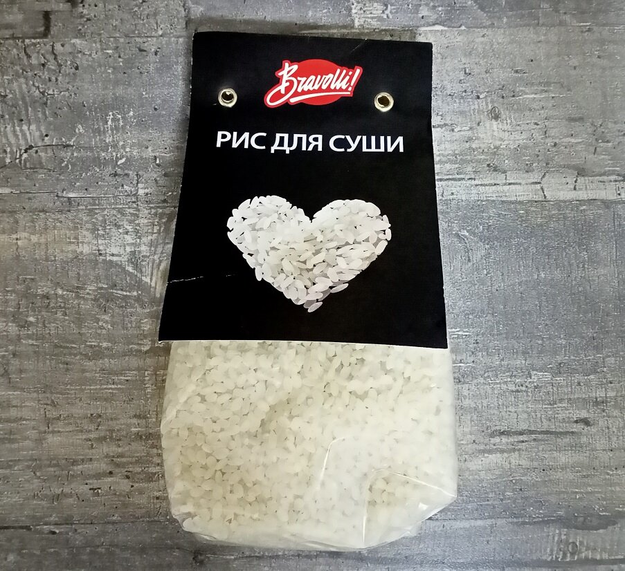 Рис Bravolli для суши и роллов