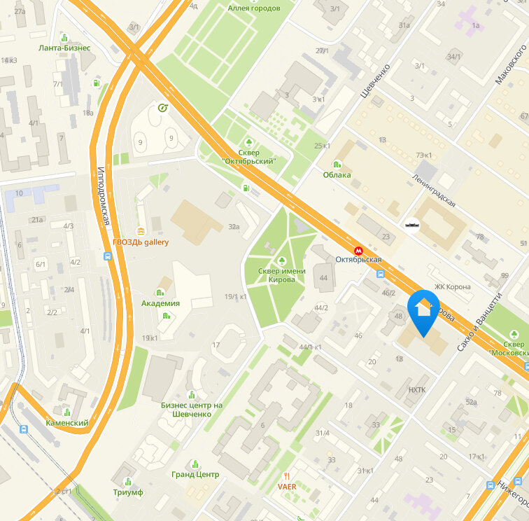 Локация ЖК Richmond Residence