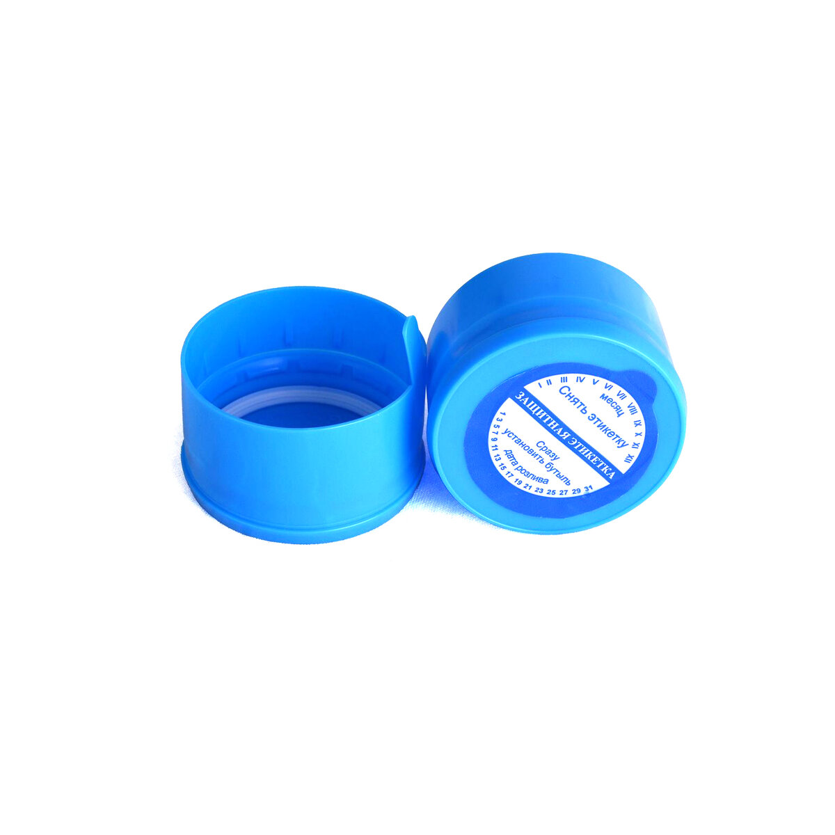 Однокомпонентная пробка на бутыль 19 л. с мембраной и силиконовым кольцом.