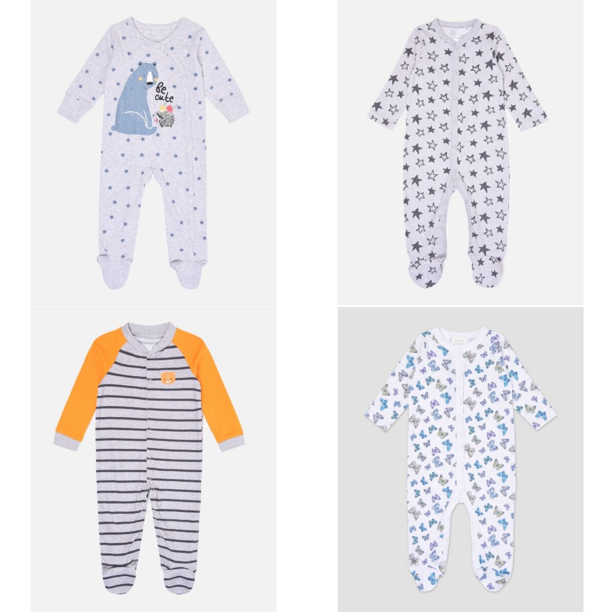 Такие комбинезоны самые удобные в первые месяцы жизни малыша.